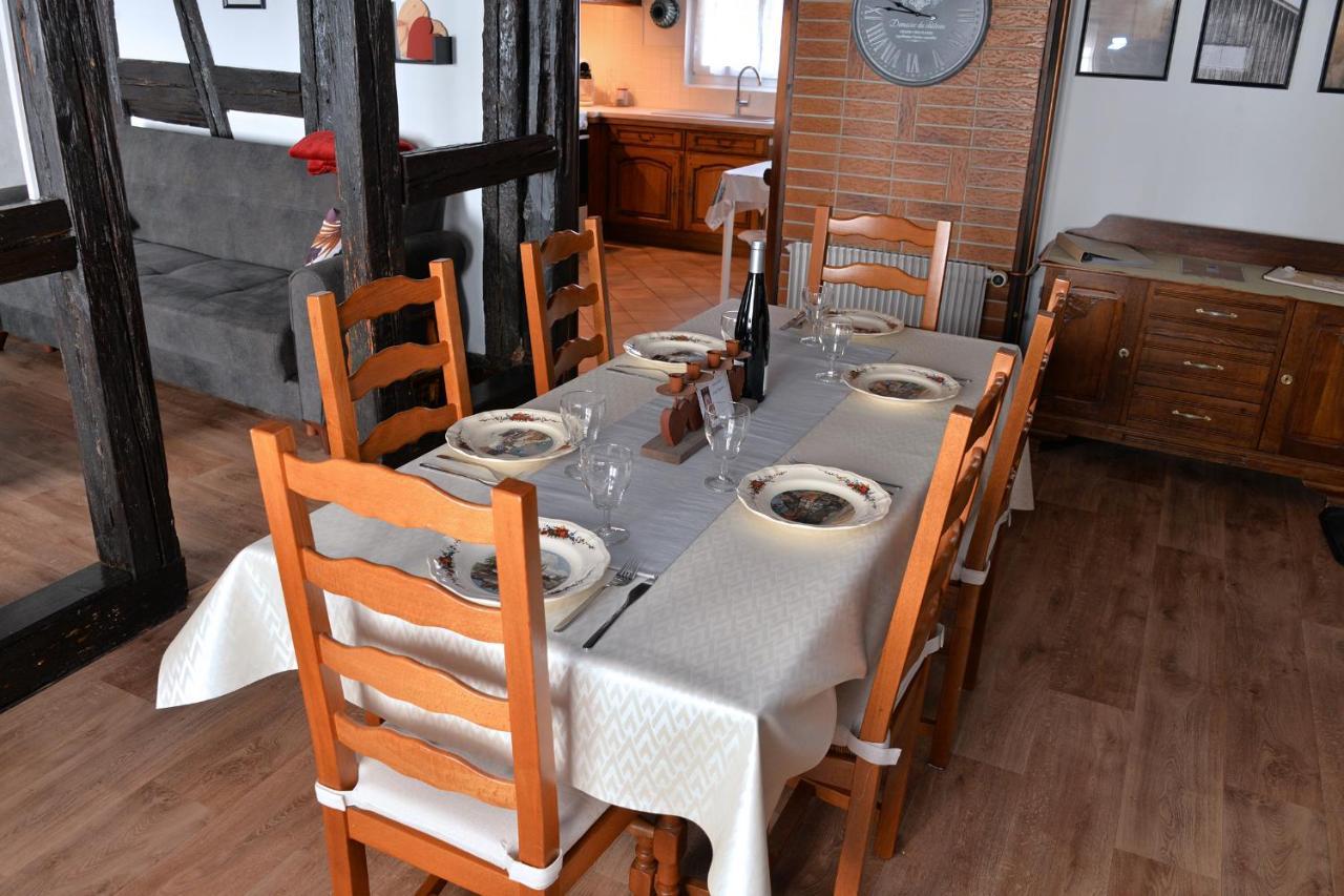 Chez Mamema, Maison Alsacienne Route Des Vins Kintzheim Eksteriør bilde